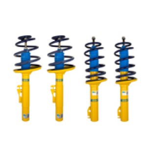 Porsche Boxster Coilover Suspension Kit - Front + Rear - Bilstein - B12 (Pro-Kit) - Fixed Height Lowering - B8 Performance Plus Dampers + Eibach Pro-Kit Springs - `05-`12