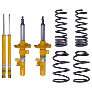 Volvo C30 Coilover Suspension Kit - Front + Rear - Bilstein - B12 (Pro-Kit), Fixed Height, B8 Dampers + Eibach Pro-Kit Springs, 24–40mm Lowering - `07-`13