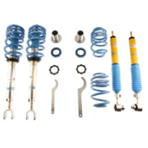 Audi A6 Coilover Suspension Kit - Front + Rear - Bilstein - B16 (PSS9) 9-Stage Adjustable, Ride Height Adjustable, Monotube, Threaded Body - `06-`11