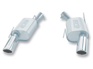 Ford Mustang Performance Exhaust - Rear - Borla - Axle Back Touring - `05-`09