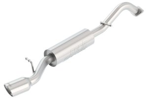 Toyota Corolla Performance Exhaust - Rear - Borla - S-Type Axle-Back - Polished - `09-`13
