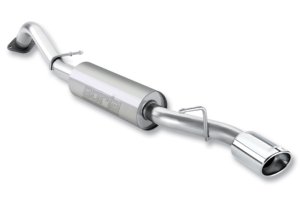 Toyota Corolla Performance Exhaust - Rear - Borla - S-Type Axle-Back - Polished - `09-`13