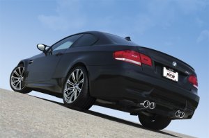 BMW M3 Performance Exhaust - Rear - Borla - Cat Back ATAK - Polished - `08-`13