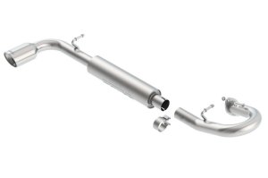 Scion tC Performance Exhaust - Rear - Borla - S-Type Axle Back - `11-`16