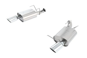 Ford Boss 302 Performance Exhaust - Rear - Borla - S-Type Axle-Back, Single Split Rear Exit - 2013