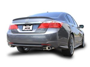 Honda Accord Performance Exhaust - Rear - Borla - S-Type Axle-Back - Polished - `13-`15
