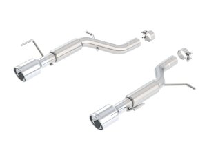 Cadillac ATS Performance Exhaust - Rear - Borla - Axle Back, S-Type, Single Split Rear Exit - `13-`15 Cadillac ATS Performance Exhaust - Rear - Borla - Axle Back, S-Type, Single Split Rear Exit - `13-`15