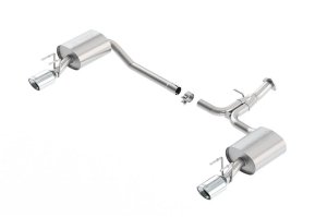 Honda Accord Coupe Sport Performance Exhaust - Rear - Borla - S-Type Axle-Back - `13-`17
