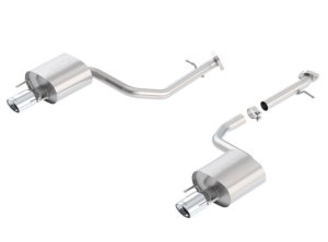 Lexus IS250 Performance Exhaust - Rear - Borla - S-Type Axle Back - `14-`24