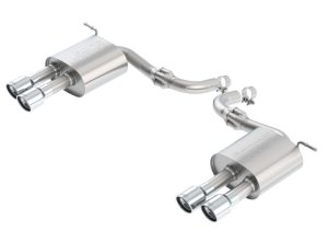 Ford Fusion Sport Performance Exhaust - Borla - Axle Back, S-Type - Polished - `17-`20