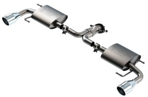 Mazda CX-5 Performance Exhaust - Rear - Borla - Axle Back Touring - Chrome - `17-`25