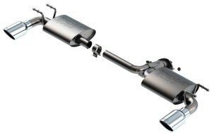 Mazda 3 Performance Exhaust - Rear - Borla - Axle Back S-Type - `19-`24