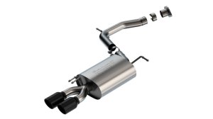 Hyundai Palisade Performance Exhaust - Rear - Borla - S-Type Axle-Back - Black Chrome - `20-`22 Hyundai Palisade Performance Exhaust - Rear - Borla - S-Type Axle-Back - Black Chrome - `20-`22