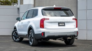 Kia Telluride Performance Exhaust - Rear - Borla - S-Type Axle-Back - Black Chrome - `23-`25