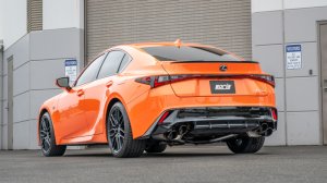 Lexus RC F Performance Exhaust - Borla - Axle Back S-Type - Black Chrome - `15-`25