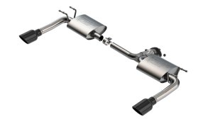 Mazda 3 Performance Exhaust - Rear - Borla - S-Type Axle Back - Black - `19-`23