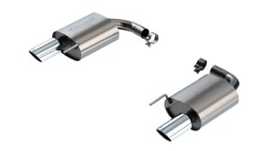 Ford Mustang Performance Exhaust - Borla - S-Type Axle Back - Chrome - `24-`25