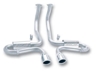 Chevrolet Corvette Performance Exhaust - Rear - Borla - S-Type Cat Back - `97-`04