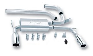 Pontiac Trans Am Performance Exhaust - Borla - Cat Back S-Type - `98-`02