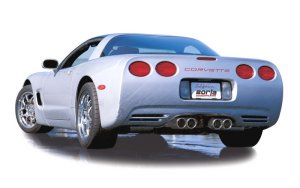 Chevrolet Corvette Performance Exhaust - Rear - Borla - S-Type Classic Cat Back - Polished - `97-`04