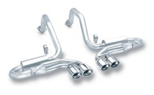 Chevrolet Corvette Performance Exhaust - Borla - Cat Back, S-Type - `97-`04