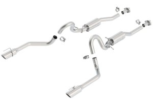 Ford Mustang Mach 1 Performance Exhaust - Borla - Cat Back S-Type - `03-`04