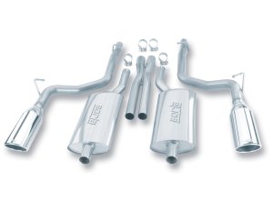 Dodge Magnum Performance Exhaust - Rear - Borla - Cat Back ATAK - `05-`08