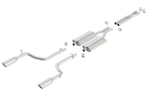 Dodge Magnum Performance Exhaust - Rear - Borla - Cat Back ATAK - `05-`08