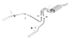 Ford F-150 Performance Exhaust - Borla - Cat Back Touring - `05-`08 Ford F-150 Performance Exhaust - Borla - Cat Back Touring - `05-`08
