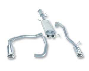 Toyota FJ Cruiser Performance Exhaust - Single Rear Exit - Borla - Cat Back Touring - `07-`09 Toyota FJ Cruiser Performance Exhaust - Single Rear Exit - Borla - Cat Back Touring - `07-`09