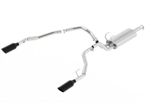 Dodge Ram 1500 Performance Exhaust - Borla - S-Type Cat Back - Black Chrome - 2009