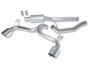 Mitsubishi Lancer Performance Exhaust - Borla - Cat Back S-Type - `09-`17