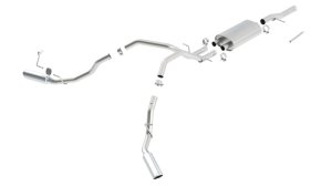 Chevrolet Silverado 1500 Performance Exhaust - Borla - Cat-Back Touring, Dual Exit, 4