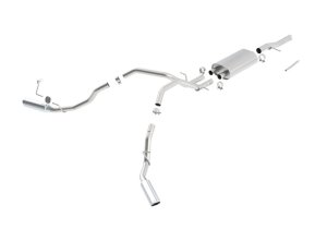 Chevrolet Silverado 1500 Performance Exhaust - Borla - Cat-Back Touring, Dual Exit, 4
