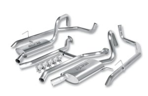 Ford Crown Victoria Performance Exhaust - Borla - Cat Back Touring - `03-`11