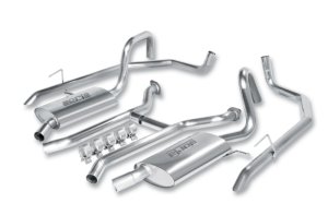 Ford Crown Victoria Performance Exhaust - Borla - Cat Back Touring - `03-`11