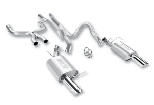 Ford Boss 302 Performance Exhaust - Borla - Cat Back ATAK - 2012 Ford Boss 302 Performance Exhaust - Borla - Cat Back ATAK - 2012