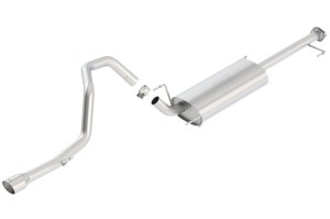 Toyota Land Cruiser Prado Performance Exhaust - Borla - Touring Cat-Back - Polished - `11-`16