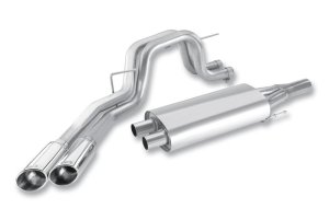 Ford F-150 Harley Davidson Edition Performance Exhaust - Borla - S-Type Cat Back - `11-`12