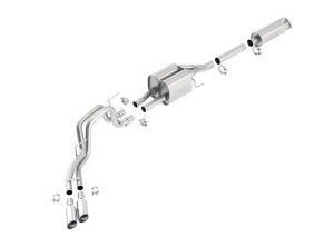 Ford F-150 SVT Raptor Performance Exhaust - Borla - Touring Cat Back - `10-`14