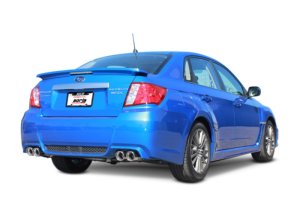 Subaru Impreza Performance Exhaust - Rear - Borla - Cat Back ATAK - Polished - `11-`14