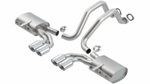 Chevrolet Corvette Performance Exhaust - Borla - Cat Back Touring - `97-`04