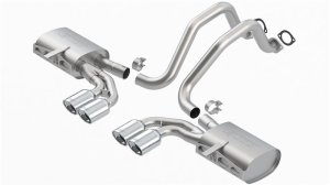 Chevrolet Corvette Performance Exhaust - Borla - S-Type II Cat Back - `97-`04