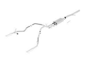 GMC Sierra Denali 1500 Performance Exhaust - Borla - S-Type Cat Back - `11-`13