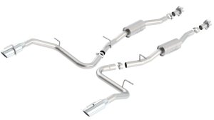 Ford Mustang Performance Exhaust - Borla - Cat Back ATAK - `99-`04