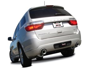 Dodge Durango Performance Exhaust - Borla - Cat-Back, S-Type, X-Pipe, 4.5 in Polished Tips, T-304 Stainless Steel - Polished - `11-`25