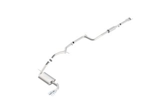 Ford Focus Performance Exhaust - Borla - S-Type Cat-Back, T-304 Stainless Steel, Polished Tips - Polished - `12-`17