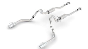 Ford Mustang Performance Exhaust - Borla - Cat Back ATAK - `99-`04