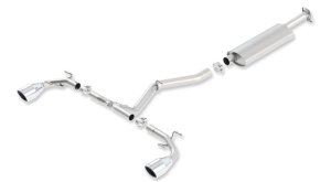Toyota GR86 Performance Exhaust - Borla - S-Type Cat Back - `17-`20