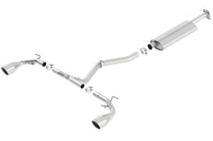 Toyota GR86 Performance Exhaust - Borla - S-Type Cat Back - `17-`20